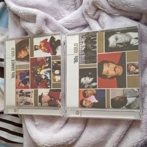 80s dance gold and 80s gold cds